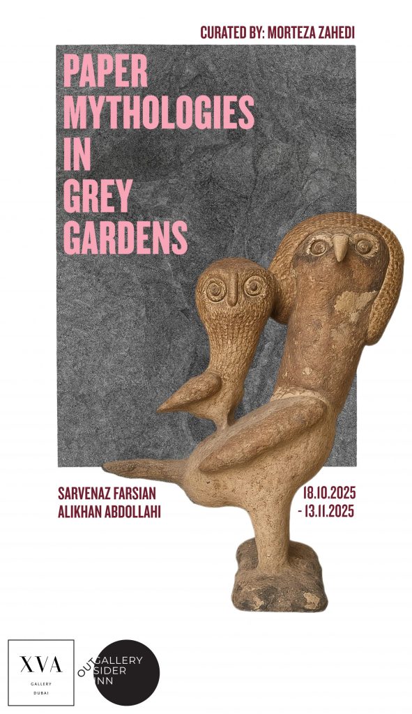 Paper Mythologies in Grey Gardens exhibition